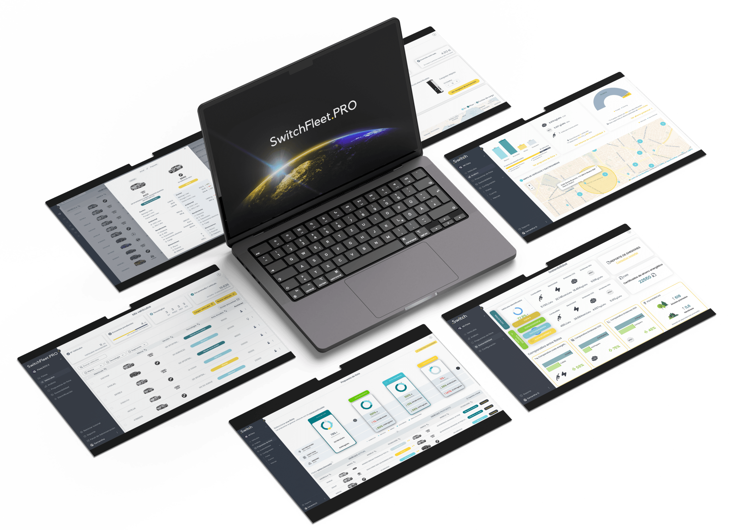 SwitchFleet.PRO - Plataforma SaaS de Control y Optimización de Flotas